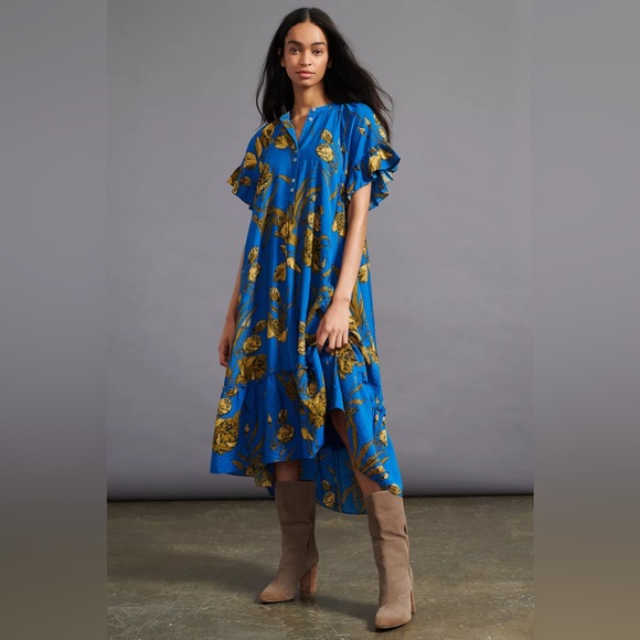 Anthropologie Dresses & Skirts - NWT Anthropologie Maeve Antoinette Maxi Dress Size Small